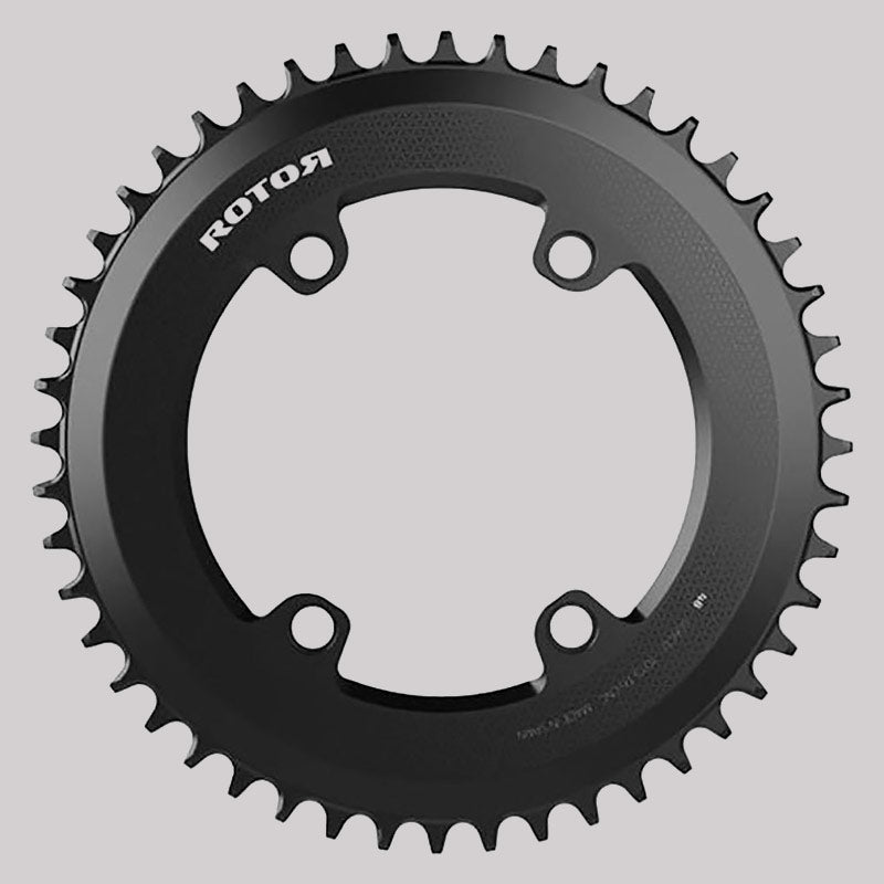 Rotor Aero Oval Q-Ring BCD110x4 Outer Black