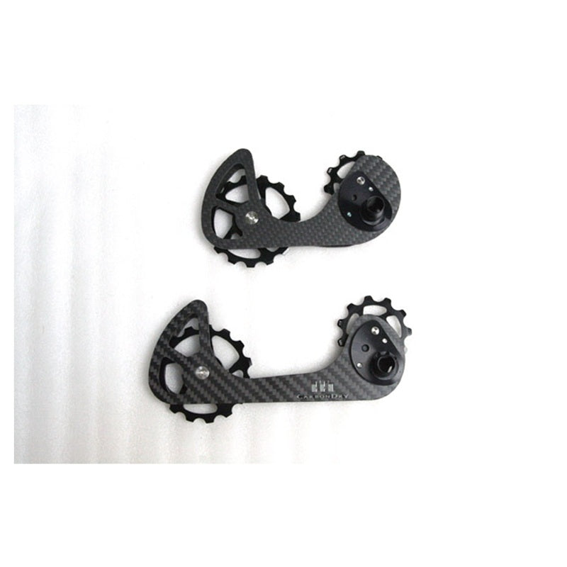 CarbonDry Japan Big Pulley Kit Medium Cage Campagnolo 11S Gloss Black