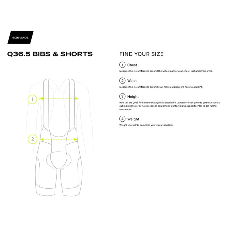 Q36.5 Unique PRO Bib Shorts