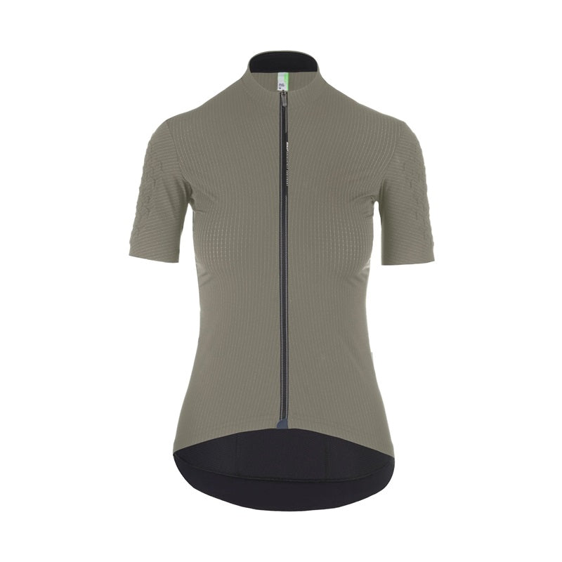 Q36.5 Dottore Grid Skin Jersey Women Olive Green