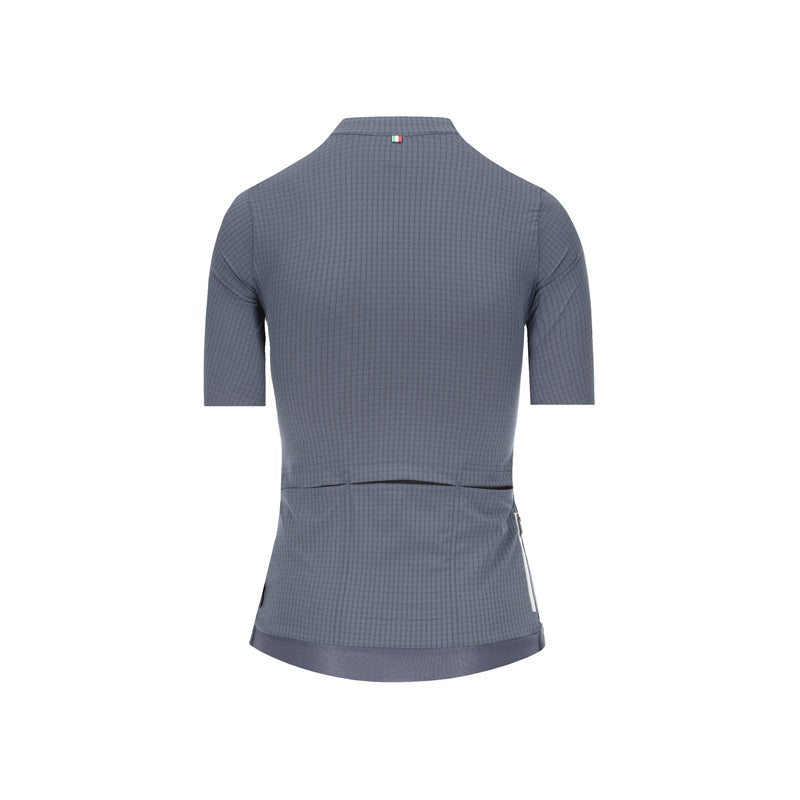 Q36.5 Jersey Shortsleeve Dottore Pro Women Grisaille Blue