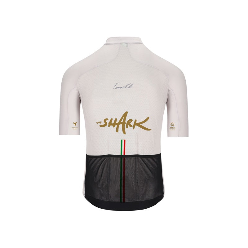 Q36.5 Jersey Shortsleeve Gregarius Clima Nibali Olympic White