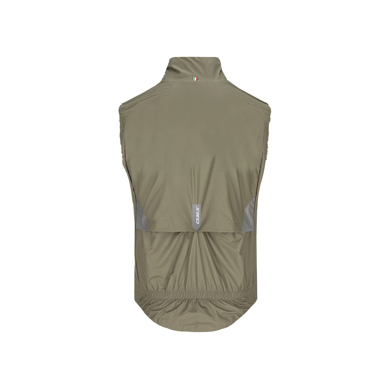 Q36.5 Rain Shell Vest Olive Green Size M