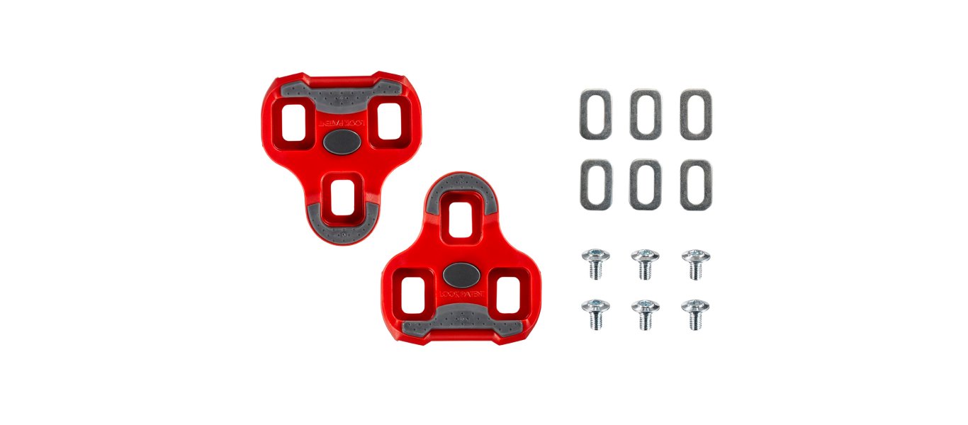 LOOK Pedal Cleat Keo Grip Red